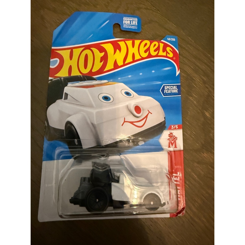 Hot Wheels Quick Chat White Mattel 75th Anniversary Toy 2024